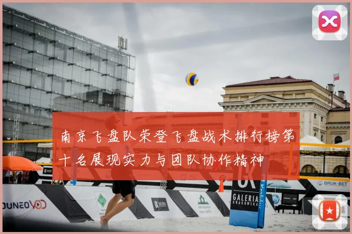 南京飞盘队荣登飞盘战术排行榜第十名展现实力与团队协作精神