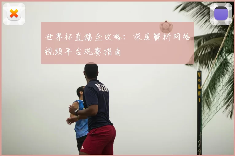 世界杯直播全攻略：深度解析网络视频平台观赛指南