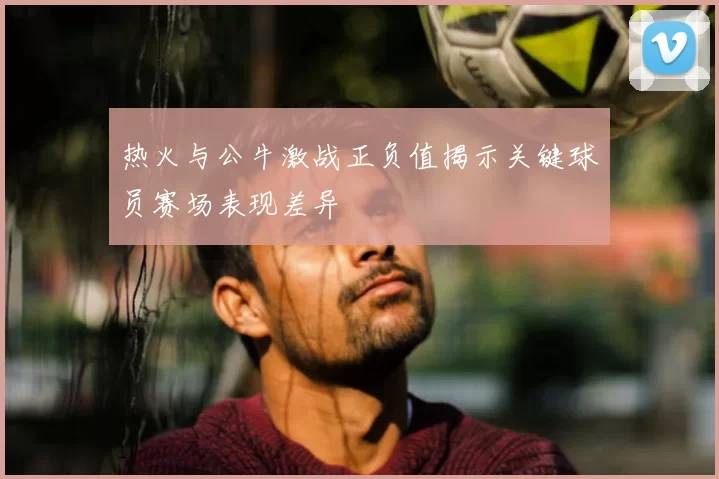 热火与公牛激战正负值揭示关键球员赛场表现差异